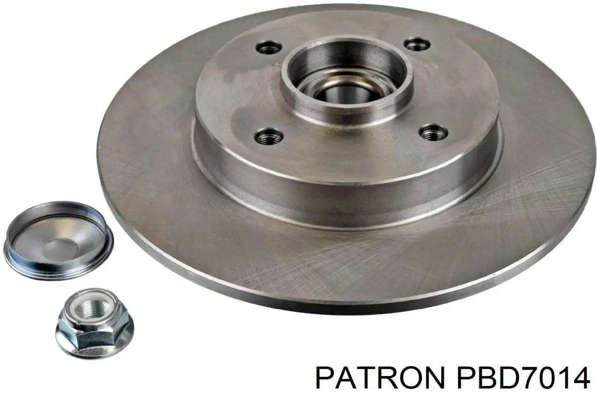 PBD7014 Patron disco de freno trasero