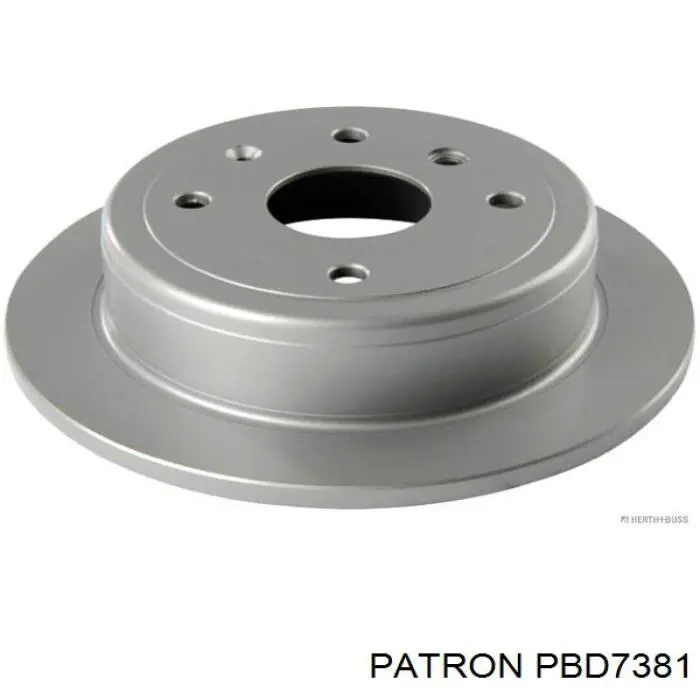 Disco de freno trasero Chevrolet Aveo 2 T250, T255