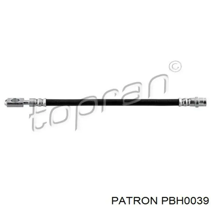 PBH0039 Patron tubo flexible de frenos trasero