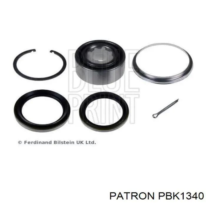 PBK1340 Patron cojinete de rueda delantero