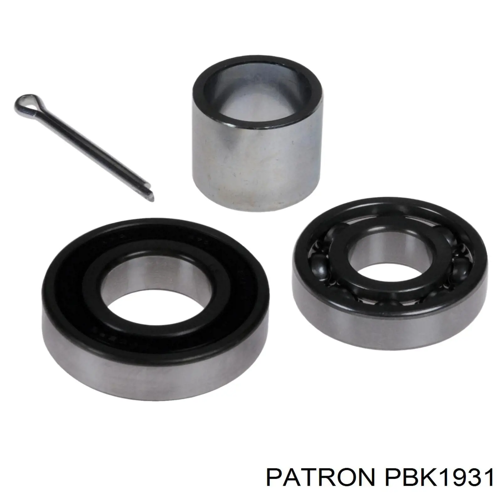 PBK1931 Patron cojinete de rueda trasero