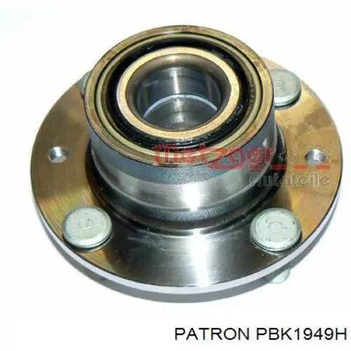 PBK1949H Patron cubo de rueda trasero