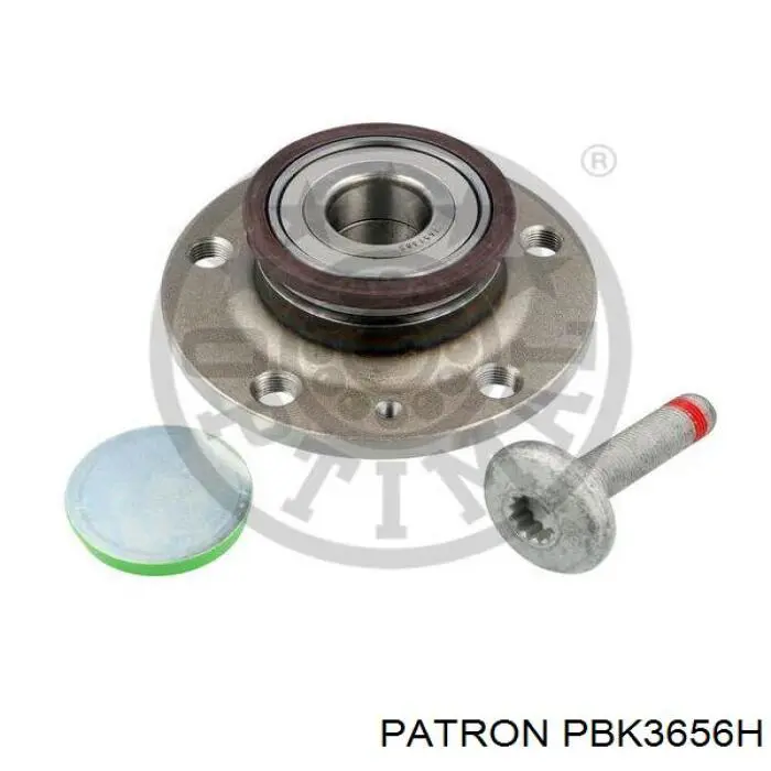 PBK3656H Patron cubo de rueda trasero