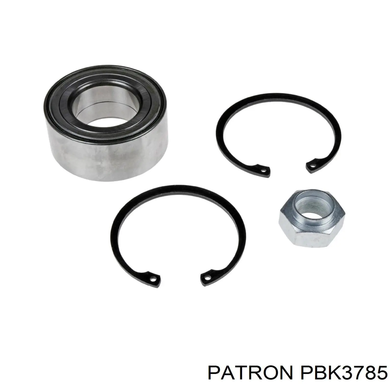 PBK3785 Patron cojinete de rueda delantero