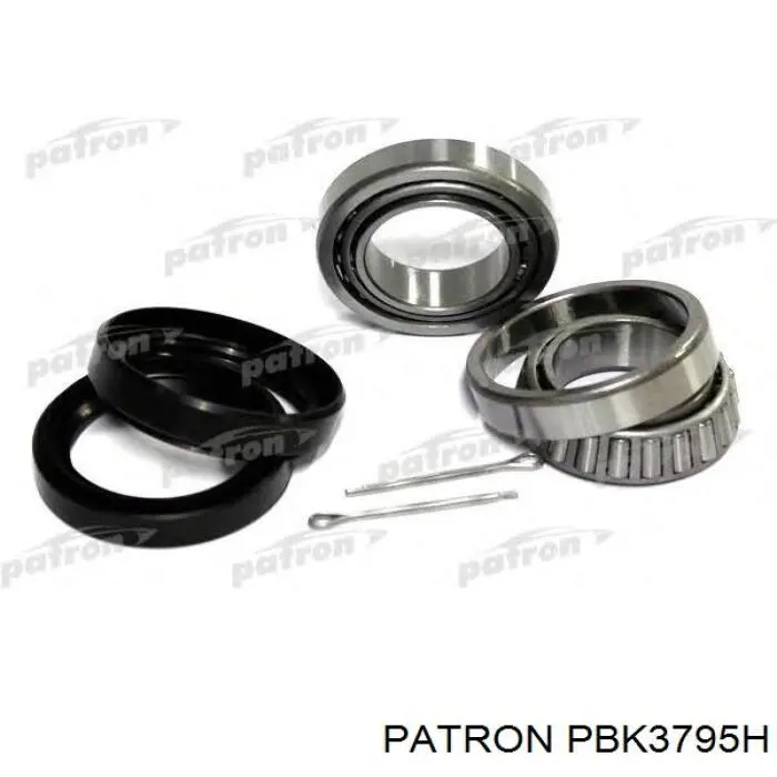 PBK3795H Patron cubo de rueda trasero