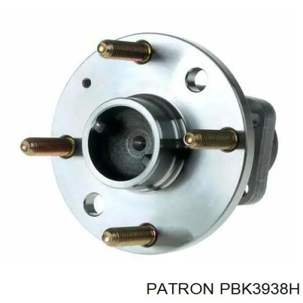 PBK3938H Patron cubo de rueda trasero