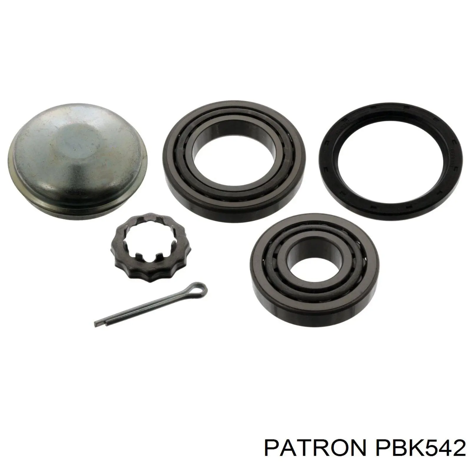 PBK542 Patron cojinete de rueda trasero