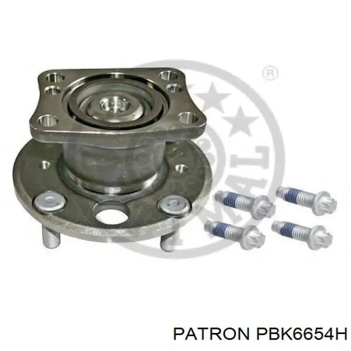 Cubo de rueda trasero Ford Fiesta CB1