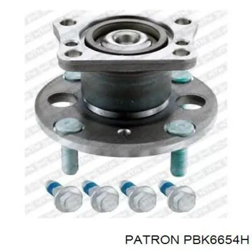 Cubo de rueda trasero Ford Fiesta CB1