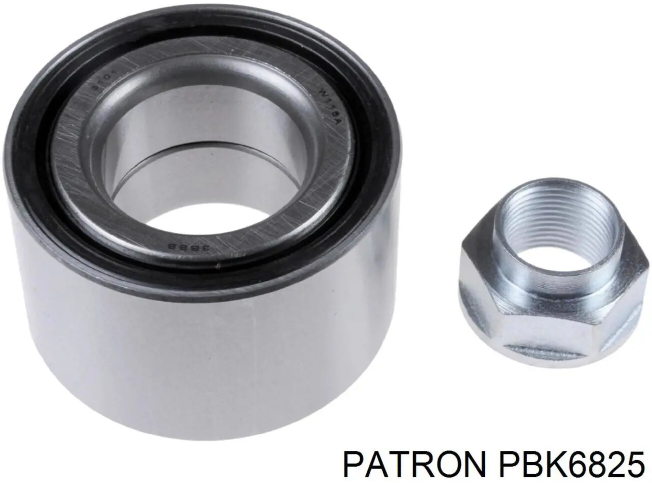 PBK6825 Patron cojinete de rueda trasero