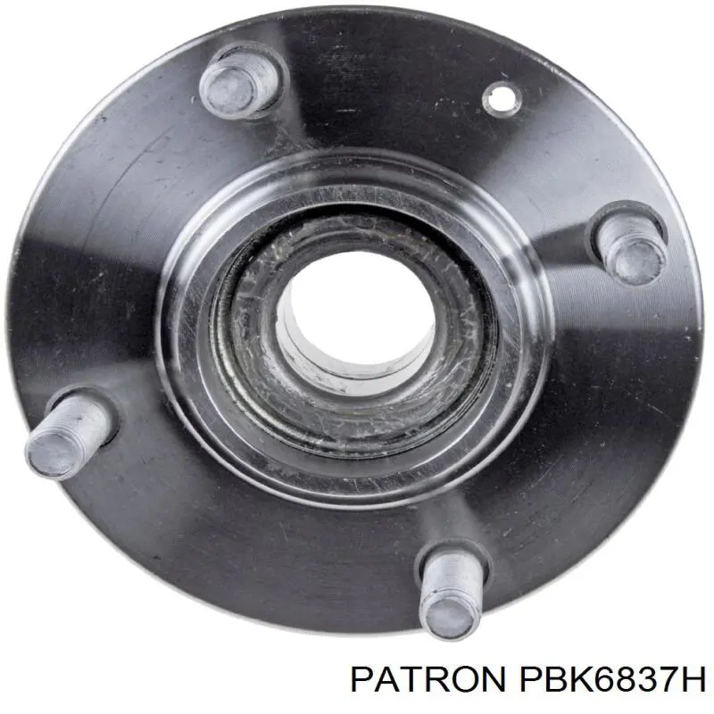 PBK6837H Patron cubo de rueda trasero