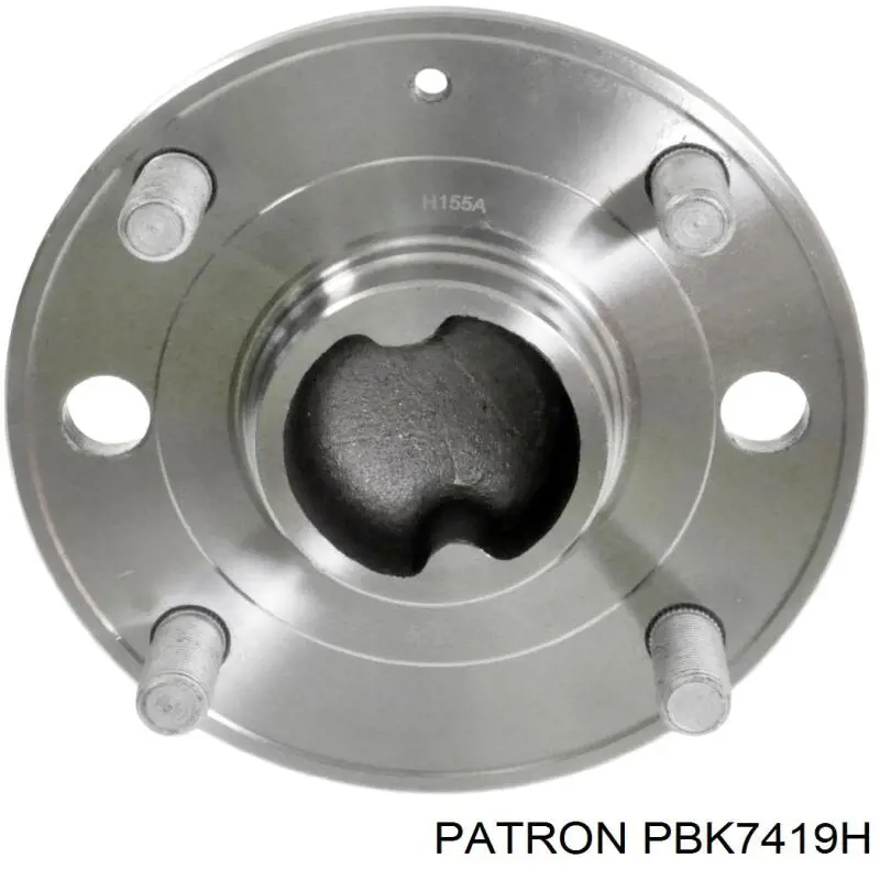 PBK7419H Patron cubo de rueda trasero