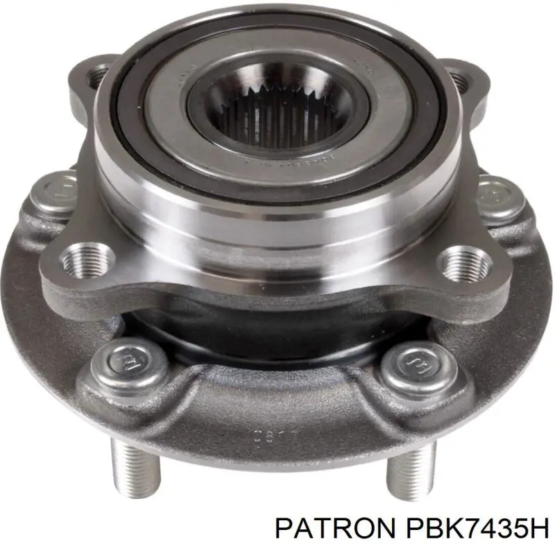 PBK7435H Patron cubo de rueda delantero