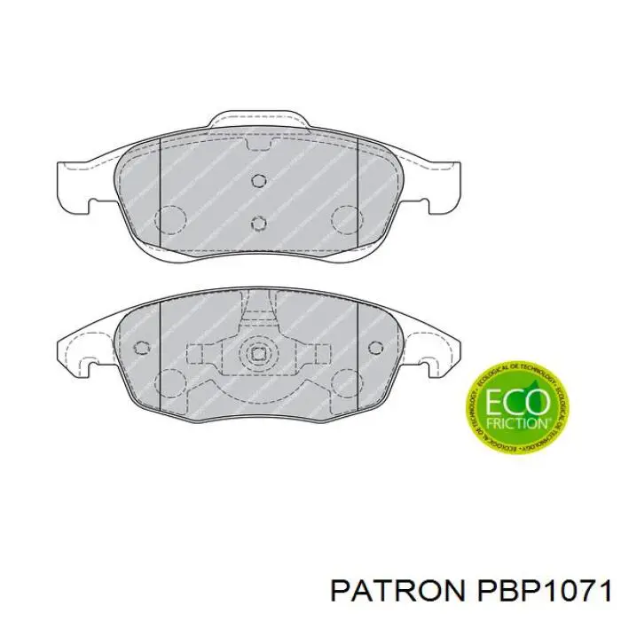Pastillas de freno delanteras Citroen C4 UA