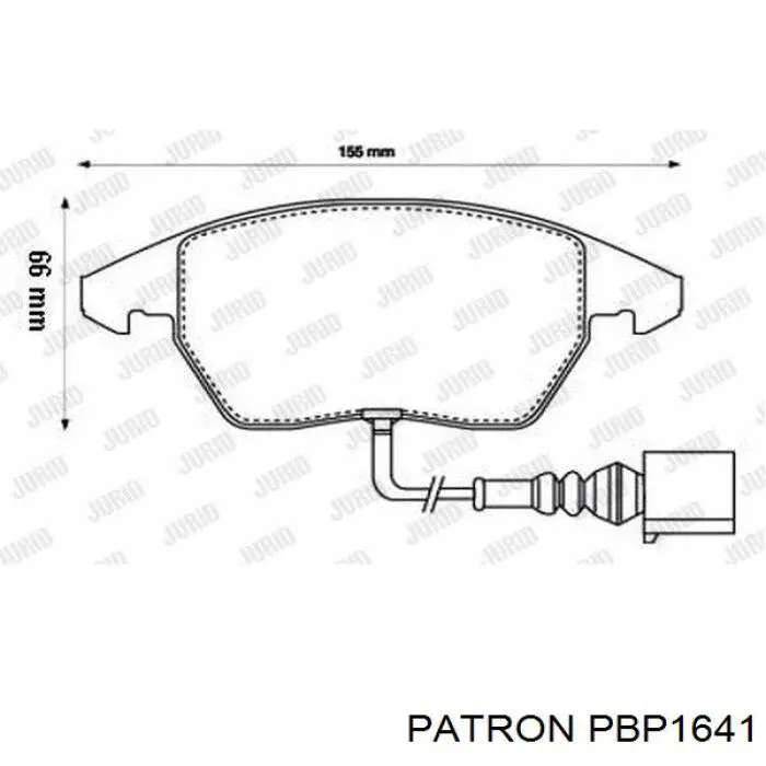 Pastillas de freno delanteras Seat Leon 2 1P1