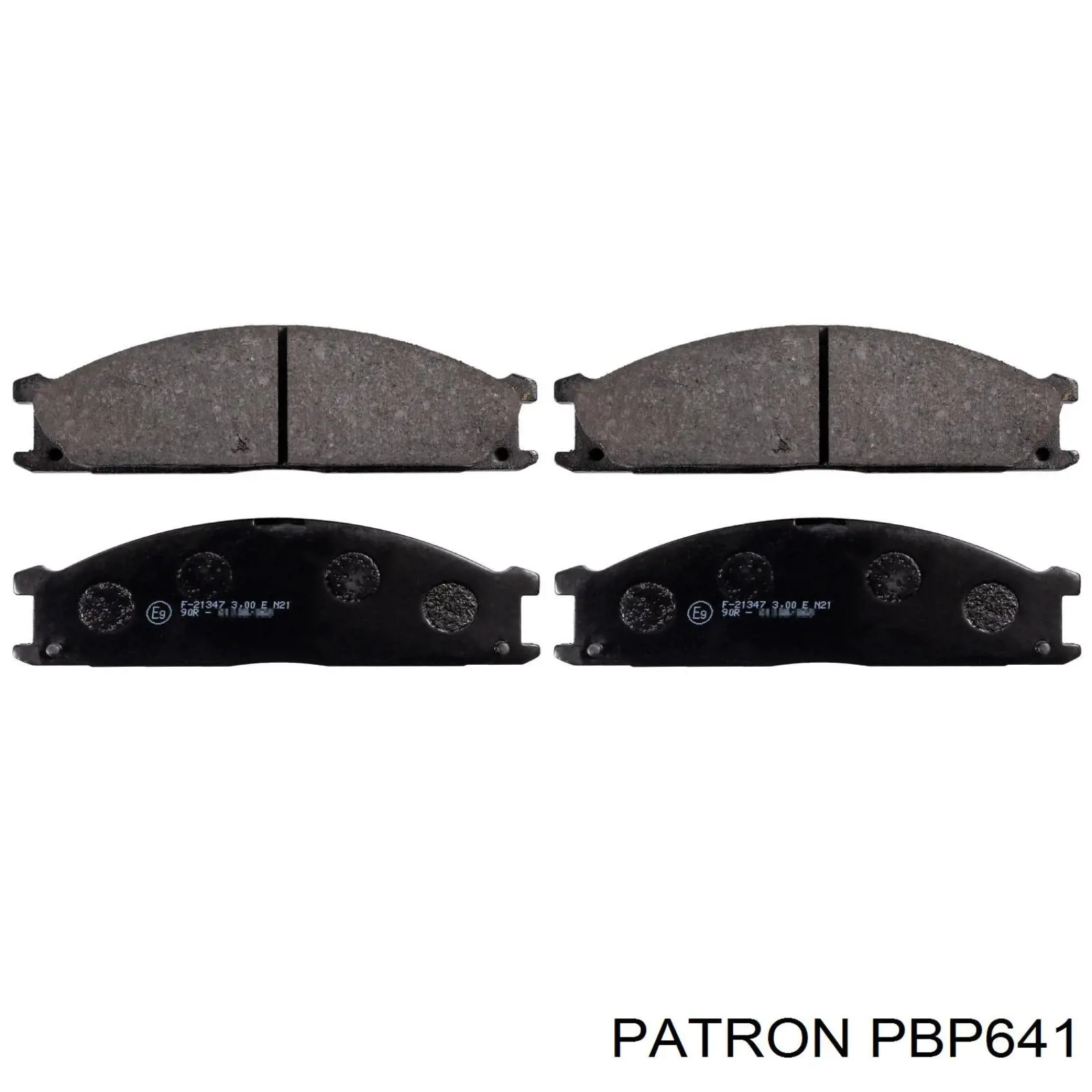 Pastillas de freno delanteras Nissan Terrano 1 WD21