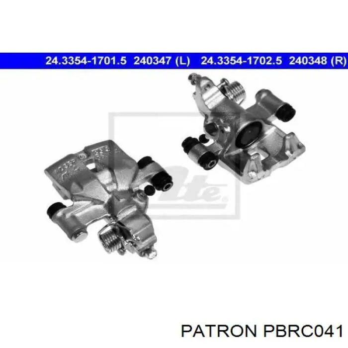 PBRC041 Patron pinza de freno trasera izquierda