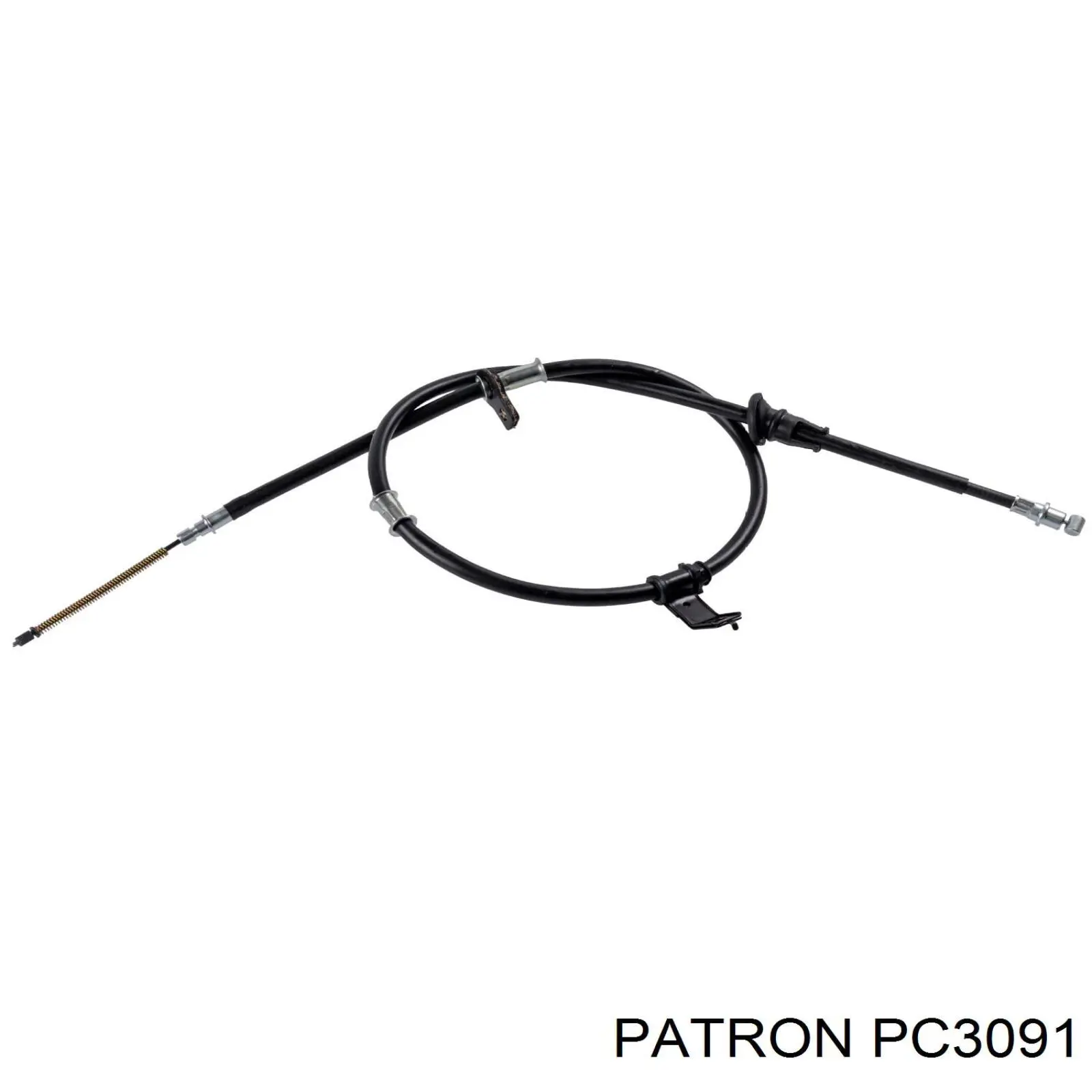 PC3091 Patron cable de freno de mano trasero derecho