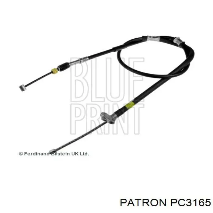 PC3165 Patron cable de freno de mano trasero derecho