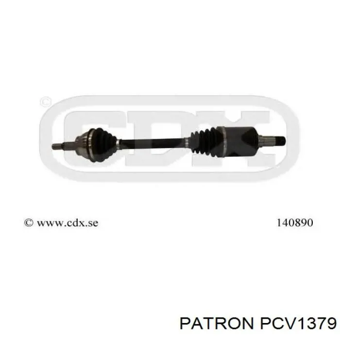 PCV1379 Patron junta homocinética interior delantera izquierda