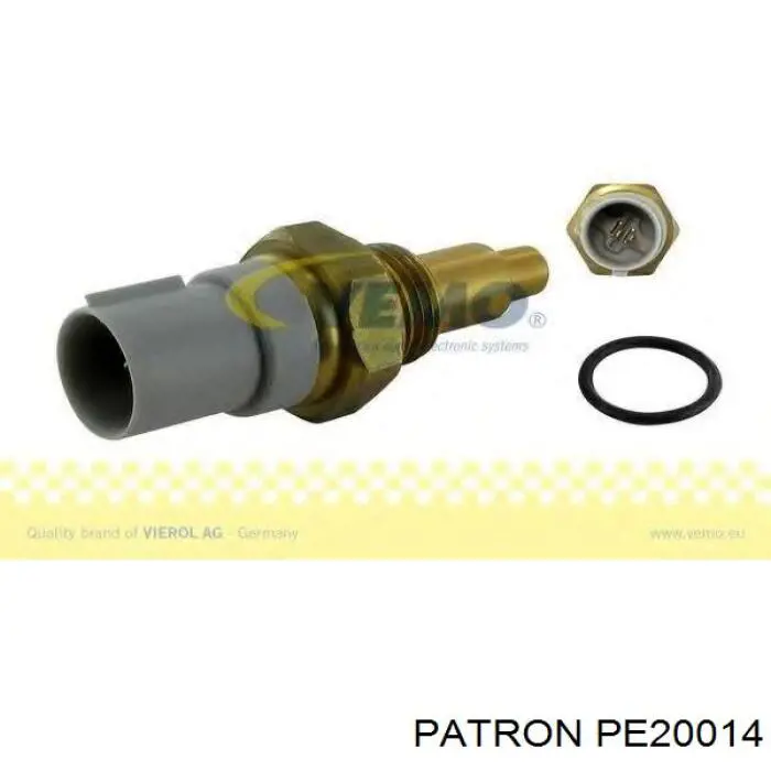 PE20014 Patron sensor, temperatura del refrigerante (encendido el ventilador del radiador)