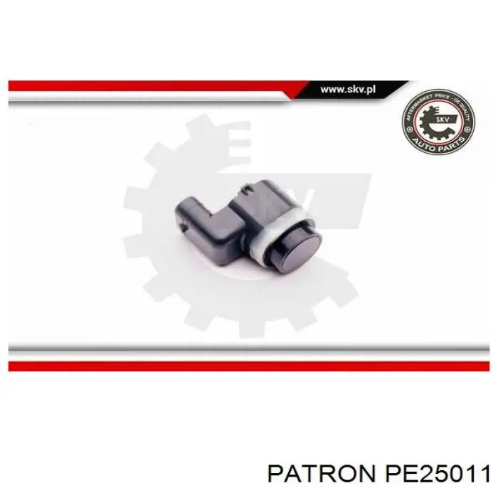 PE25011 Patron sensor alarma de estacionamiento (packtronic Frontal Lateral)