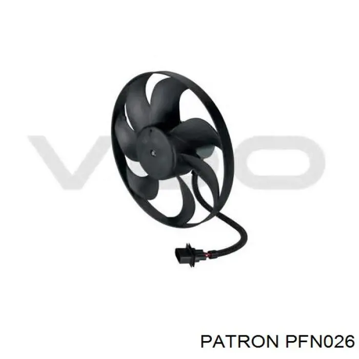 PFN026 Patron ventilador (rodete +motor refrigeración del motor con electromotor completo)