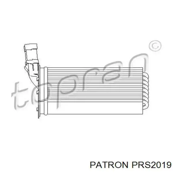 PRS2019 Patron radiador de calefacción