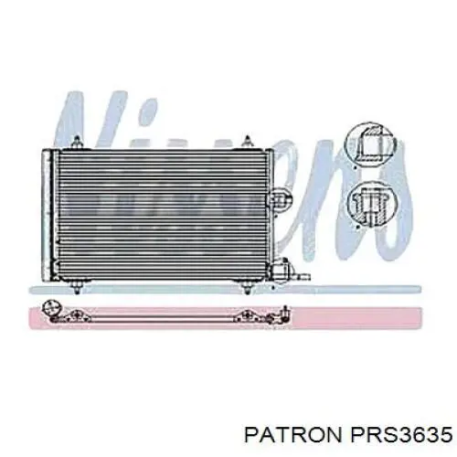 PRS3635 Patron condensador aire acondicionado