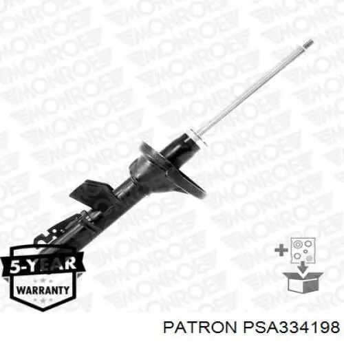 PSA334198 Patron amortiguador delantero izquierdo