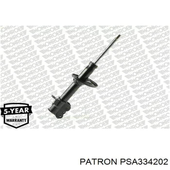 PSA334202 Patron amortiguador trasero izquierdo