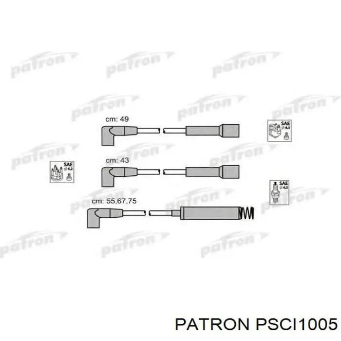 PSCI1005 Patron juego de cables de encendido