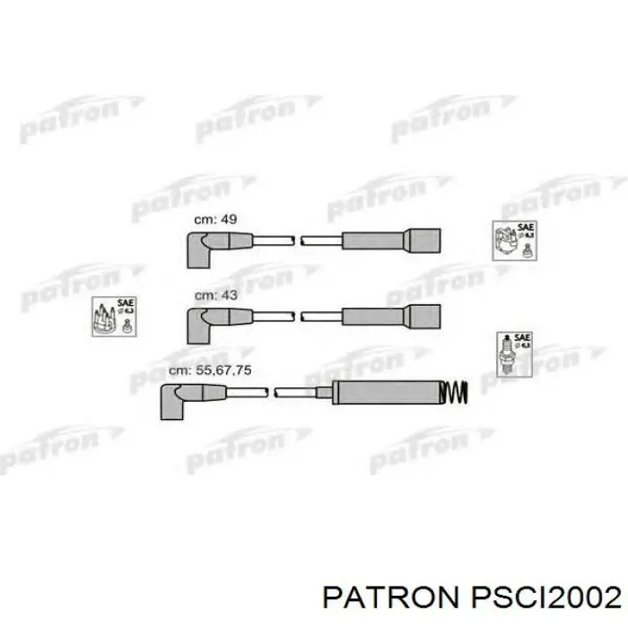 PSCI2002 Patron juego de cables de encendido