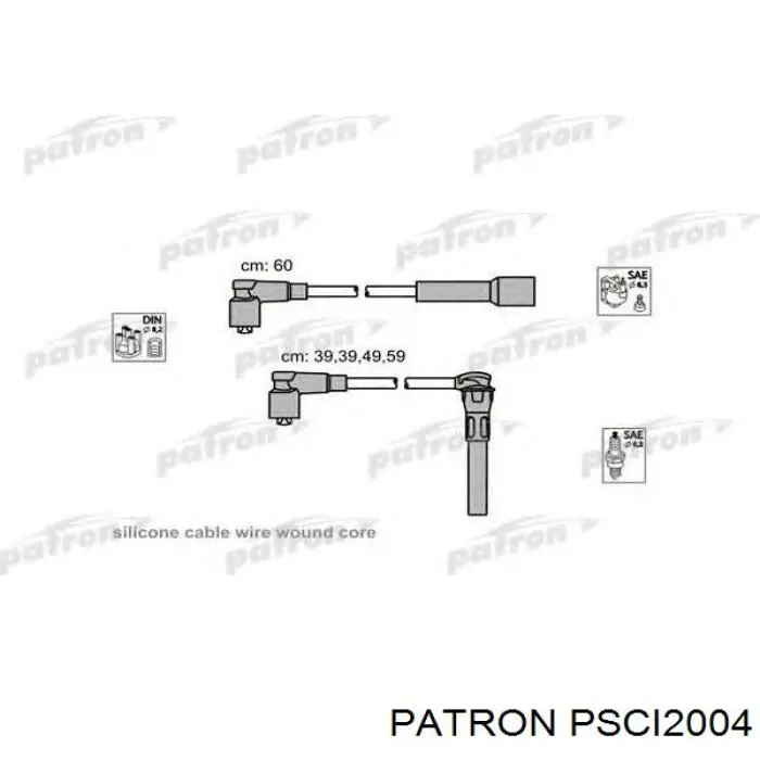 PSCI2004 Patron juego de cables de encendido