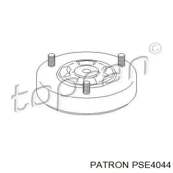 PSE4044 Patron soporte amortiguador trasero