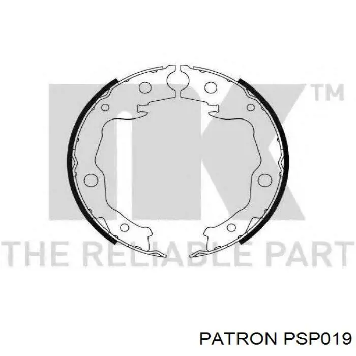 Juego de zapatas de frenos, freno de estacionamiento Nissan Tiida C11X