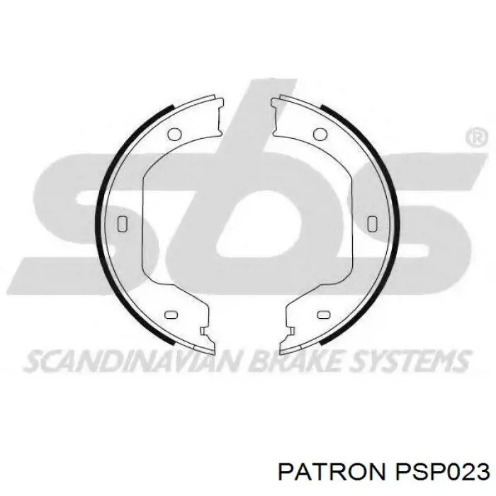 Juego de zapatas de frenos, freno de estacionamiento BMW 5 E39