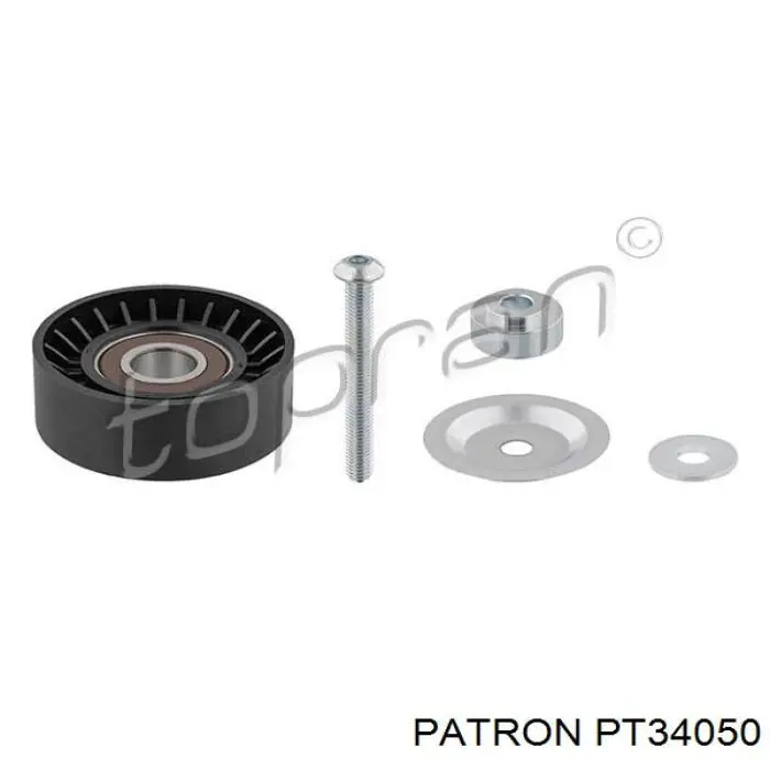 PT34050 Patron polea inversión / guía, correa poli v