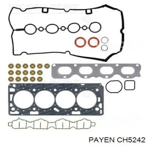 CH5242 Payen juego de juntas de motor, completo, superior