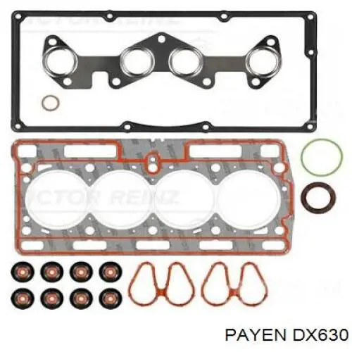 DX630 Payen juego de juntas de motor, completo, superior