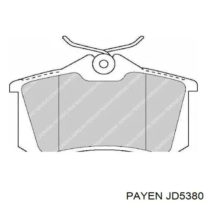 JD5380 Payen junta de colector de escape