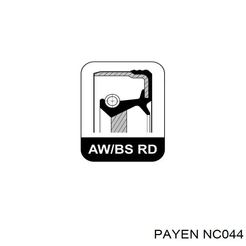 Comprar 89FF6A735AA Ford Retén del eje intermedio