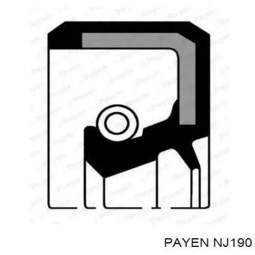 Retén del semieje delantero izquierdo Payen NJ190 precio, desde 5,44 EUR