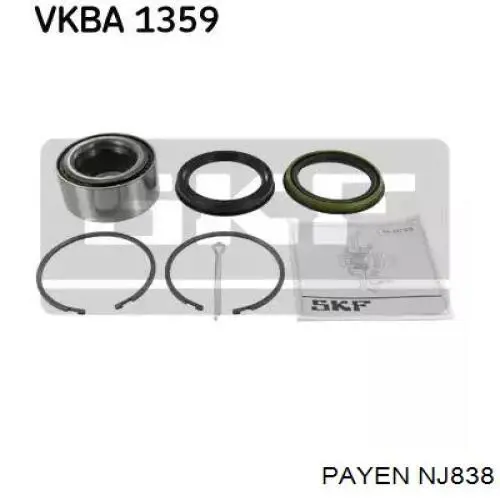 Retén de cubo de rueda delantero Payen NJ838 precio, desde 5,73 EUR