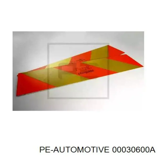 00030600A PE Automotive reflector, parachoques trasero