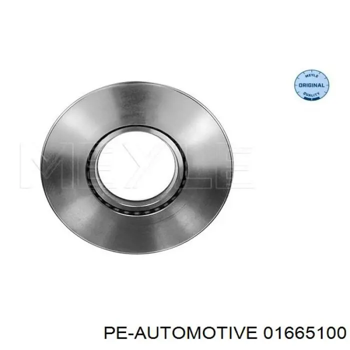 01665100 PE Automotive disco de freno trasero