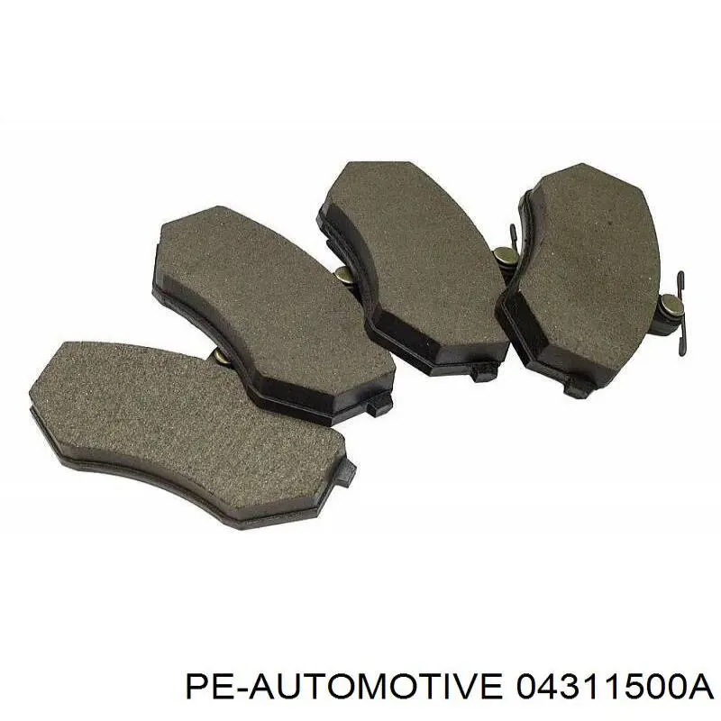 043.115-00A PE Automotive silentblock de ballesta delantera