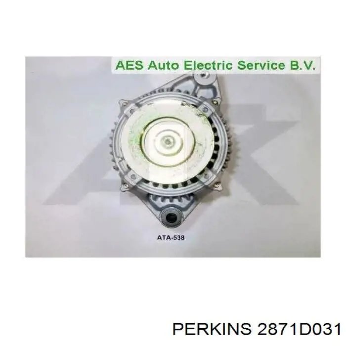 2871D031 Perkins alternador