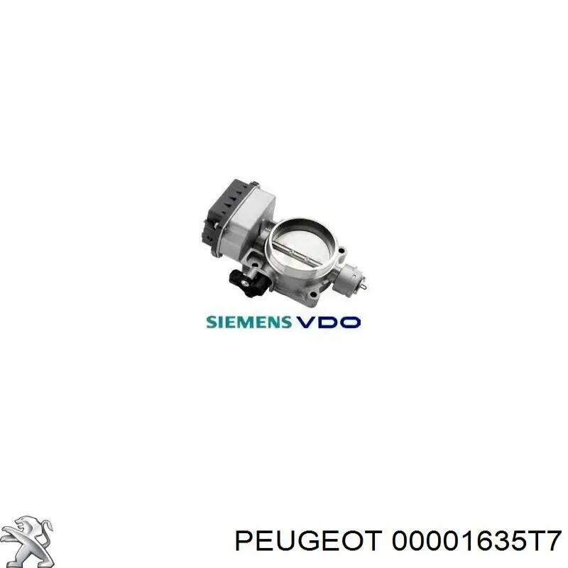 9652682680 Peugeot/Citroen Mariposa de admisión