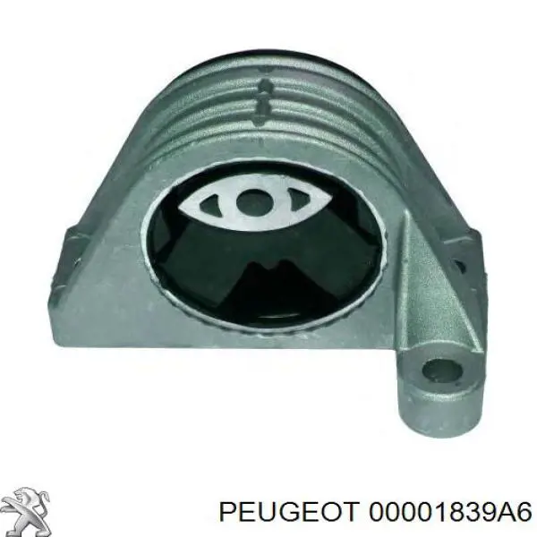 00001839A6 Peugeot/Citroen soporte de motor derecho